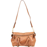 Miu Miu Vitello Lux Bow Satchel Handbag