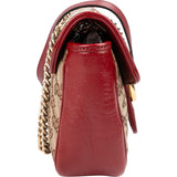 Gucci Monogram GG Quilted Canvas Marmont Crossbody Bag