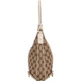 Gucci Monogram GG Canvas Abbey D-Ring Hobo Shoulder Bag
