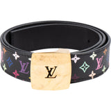 Louis Vuitton Monogram Murakami Multicolor Initiales Belt (80 / 32) M6890
