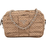 Prada Tessuto Pois Fiocco Faille Dots Small Camera Crossbody Bag