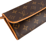 Louis Vuitton Monogram Canvas Twin Pochette Crossbody Bag