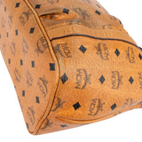 MCM Monogram Visetos Satchel Tote Shoulder Bag