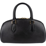 Louis Vuitton Noir Epi Leather Jasmin Handbag