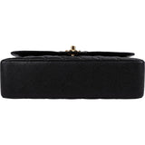 Chanel Quilted Caviar Leather Medium Double Flap Shoulder Bag
