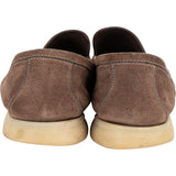 Loro Piana Brown Suede Summer Walk Shoes (44,5)