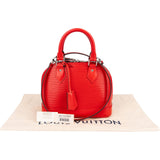 Louis Vuitton Red Epi Leather Alma BB Crossbody Handbag