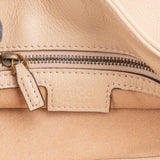 Gucci Beige Leather Bamboo Handle 1947 Small Handbag
