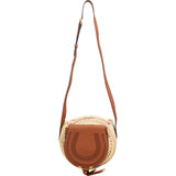 Chloé Raffia Marcie Basket Crossbody Bag