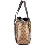 Gucci Monogram GG Patent Coated Canvas Abbey Shoulder Bag