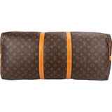 Louis Vuitton Monogram Canvas Keepall 60 Bandoulière Travel Bag