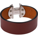 Hermès Leather Multicolor Emaille Clic Manchette Bracelet
