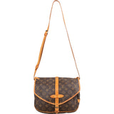 Louis Vuitton Monogram Canvas Saumur 30 Crossbody Bag