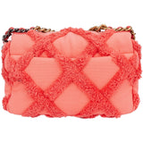 Chanel 19 Frayed Canvas Single Flap Crossbody Bag