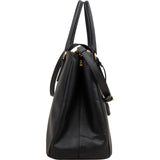 Prada Black Saffiano Leather Galleria Handbag