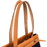 Hermès Canvas Leather Cabas PM Shoulder Bag