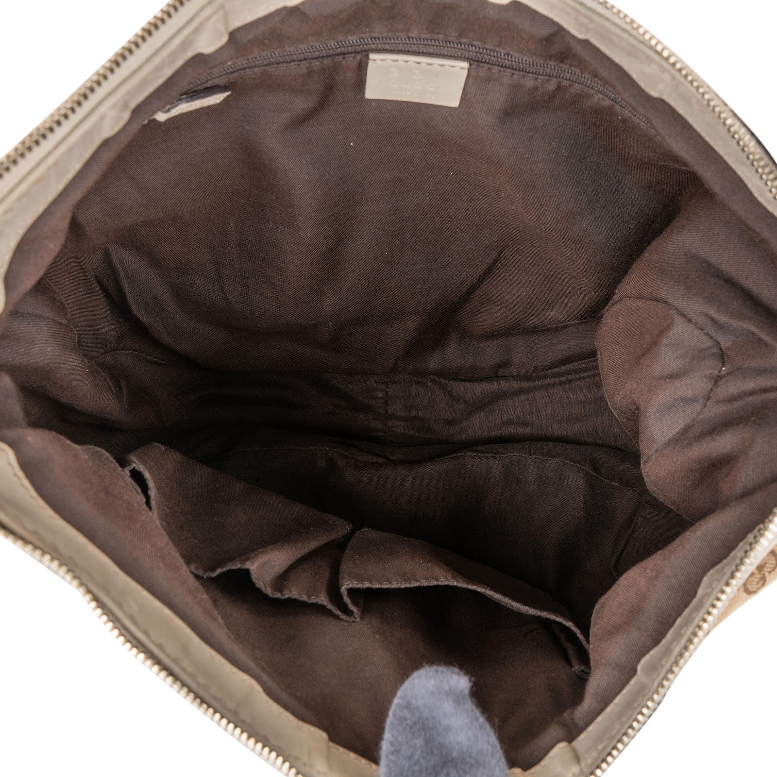 Gucci Monogram GG Sukey Handbag - vintageandkickz