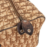 [🔄️B09 / F22] Christian Dior Monogram Trotter Canvas Boston Bag Handbag - vintageandkickz