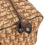 [🔄️B09 / F22] Christian Dior Monogram Trotter Canvas Boston Bag Handbag - vintageandkickz