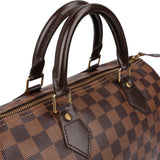 Louis Vuitton Monogram Damier Ebene Canvas Speedy 30 Handbag