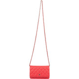 Chanel Quilted Caviar Leather CC Wallet On Chain Crossbody Bag