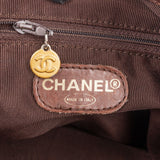 Chanel Maxi Denim CC Stitch Tote Shoulder Bag