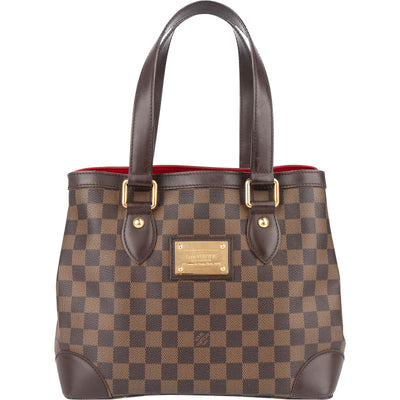 Louis Vuitton Monogram Damier Ebene Hamstead PM Handbag