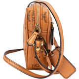 MCM Monogram Visetos Camera Crossbody Bag