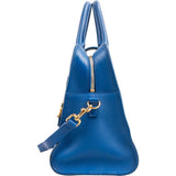 Saint Laurent Blue Leather Cabas Handbag