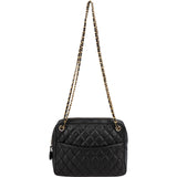 Chanel Quilted Lambskin CC Camera Crossbody Bag