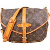 Louis Vuitton Monogram Canvas Saumur 30 Crossbody Bag