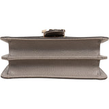 Gucci Grained Leather Interlocking GG Small Crossbody Bag