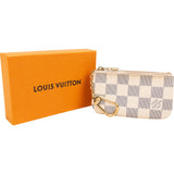 Louis Vuitton Monogram Damier Azur Canvas Cles Key Pouch