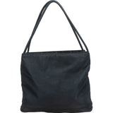 Prada Blue Nylon Triangle Shoulder Bag