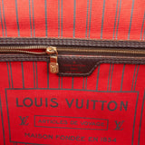 Louis Vuitton Monogram Damier Ebene Neverfull MM Shoulder Bag