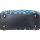 Coach Monogram Signature Denim Tote 22 Crossbody Handbag