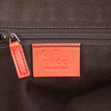 Gucci Red Guccissima Leather Sukey Top Handle  Handbag