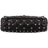 Valentino Quilted Leather Rockstud Spike Crossbody Handbag