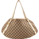 Gucci Monogram GG Canvas Abbey D-Ring Hobo Shoulder Bag