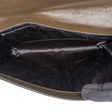 Saint Laurent Patent Leather Belle De Jour Flap Clutch Bag