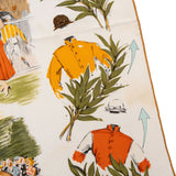 Hermès Chantilly Silk 90 Scarf Tuch