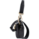 Chloé Black Leather C Shoulder Crossbody Bag
