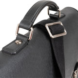 Louis Vuitton Noir Taiga Leather Alexei Anton Business Handbag