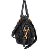 Prada Quilted Nappa Leather Gaufre Satchel Handbag