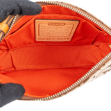 Coach Signature Monogram Pochette Handbag