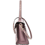 Valentino Garavani Leather Rockstud Flap Crossbody Handbag