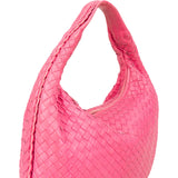 Bottega Intrecciato Leather Belly Hobo Shoulder Bag