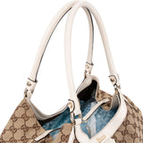 Gucci Monogram GG Canvas Abbey D-Ring Hobo Shoulder Bag
