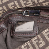 Fendi FF Monogram Baguette Buckle Mamma Shoulder Bag