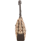 Coach Monogram Signature Canvas Soho Hobo Shoulder Bag